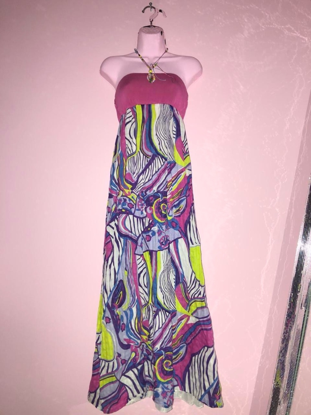 y2k tube top maxi sun dress
